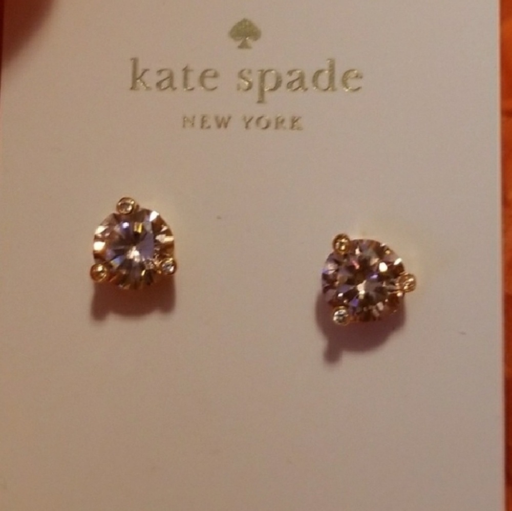 Kate Spade pink studs
